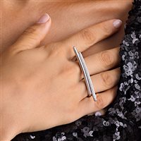 Anello Rosato Donna in Argento Zirconia RZBI35 - RZBI35